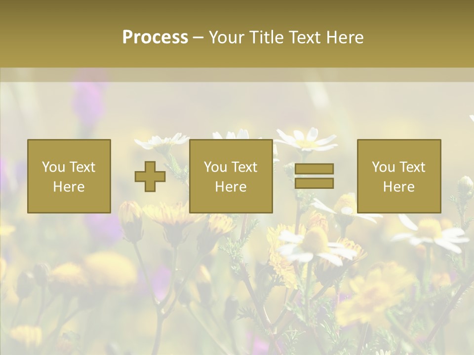Meadow Macro Growth PowerPoint Template