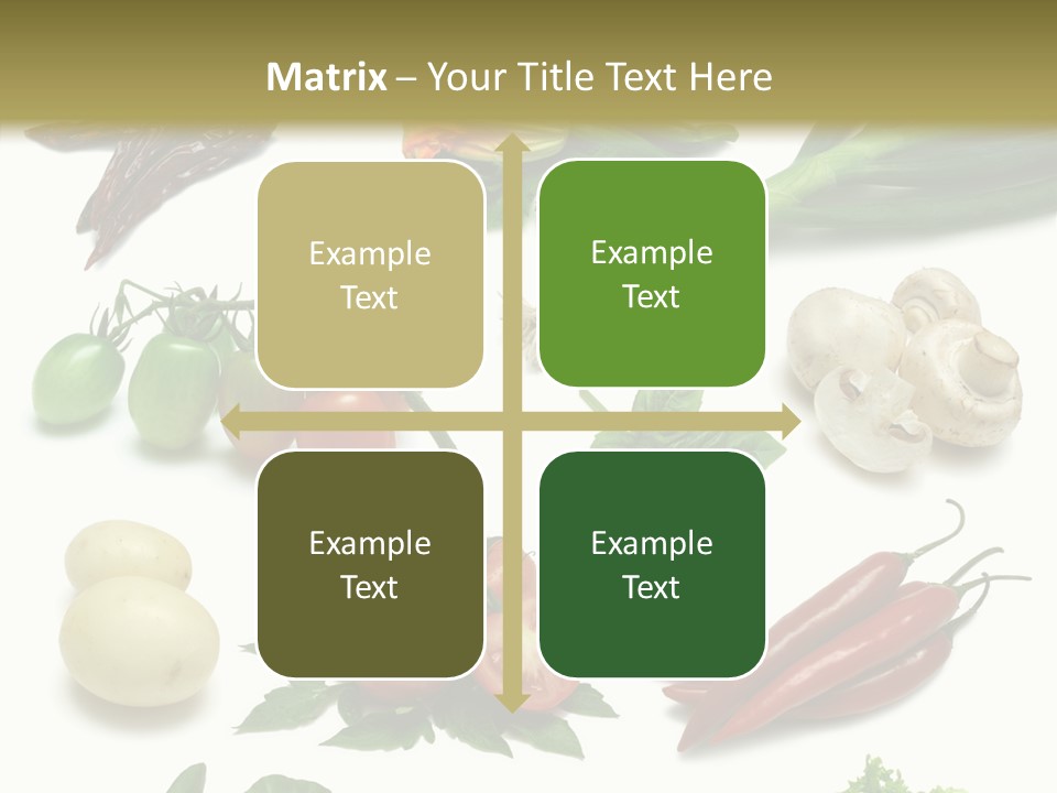 Sprig Work Path Button PowerPoint Template