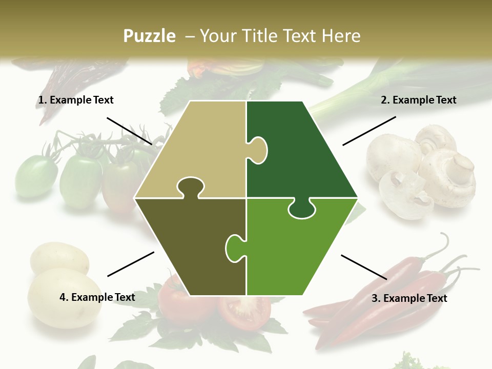 Sprig Work Path Button PowerPoint Template