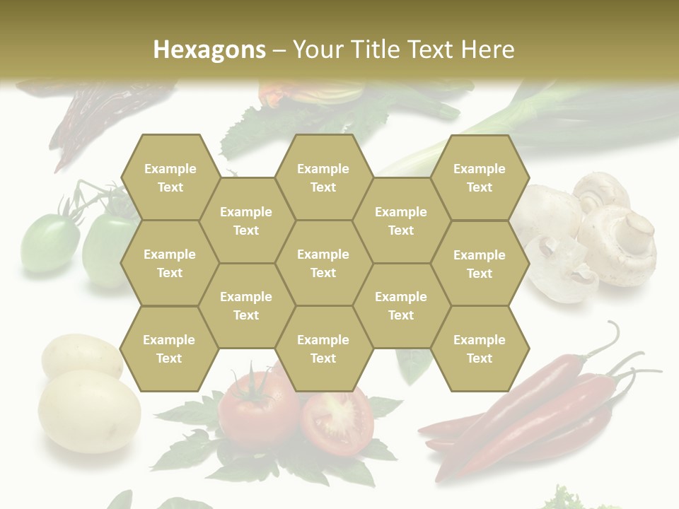 Sprig Work Path Button PowerPoint Template