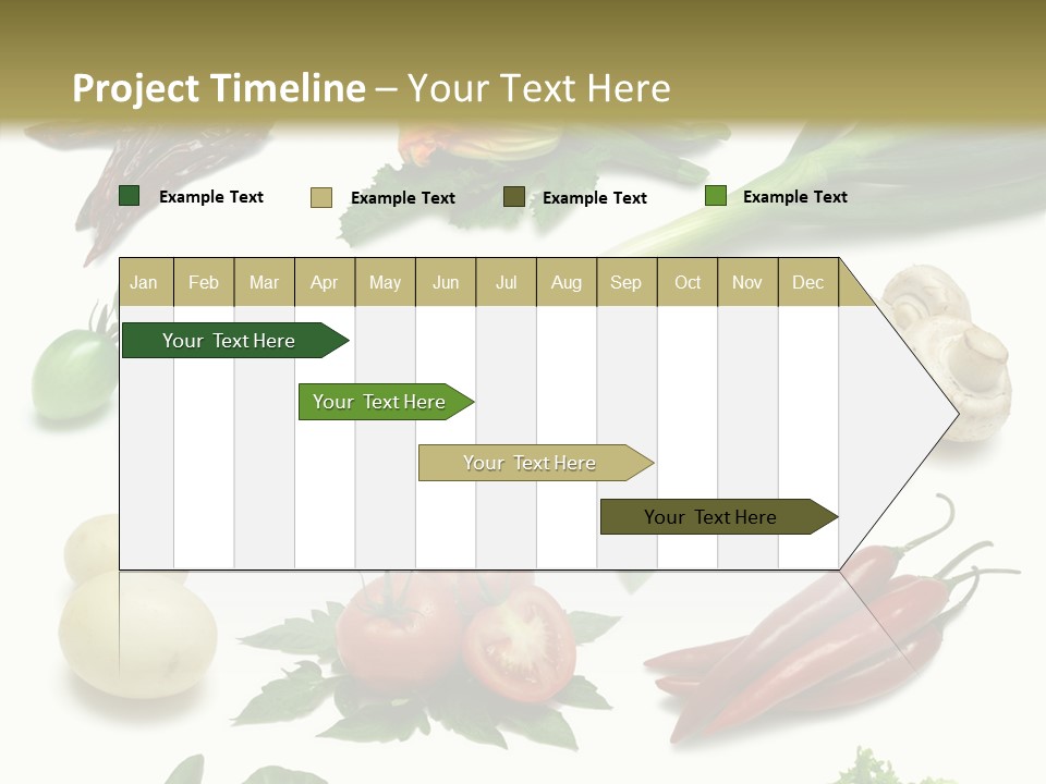 Sprig Work Path Button PowerPoint Template