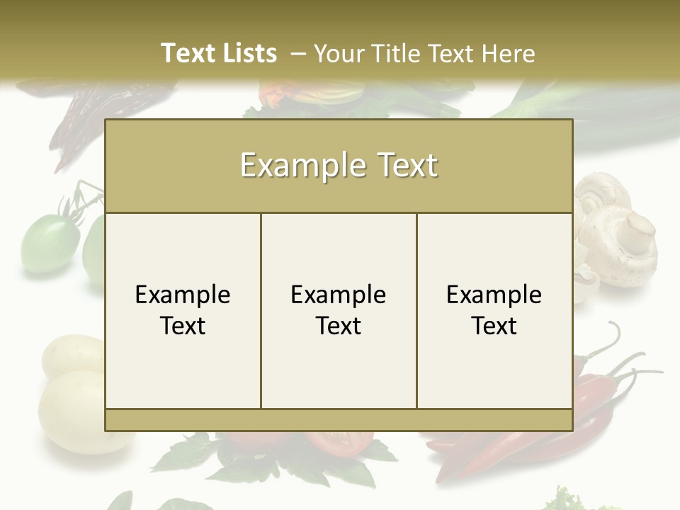 Sprig Work Path Button PowerPoint Template