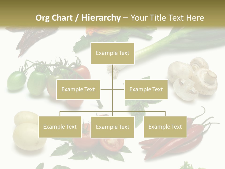 Sprig Work Path Button PowerPoint Template