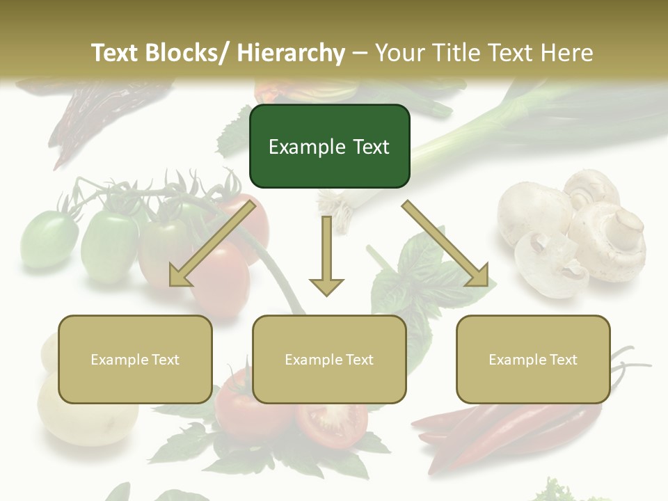 Sprig Work Path Button PowerPoint Template