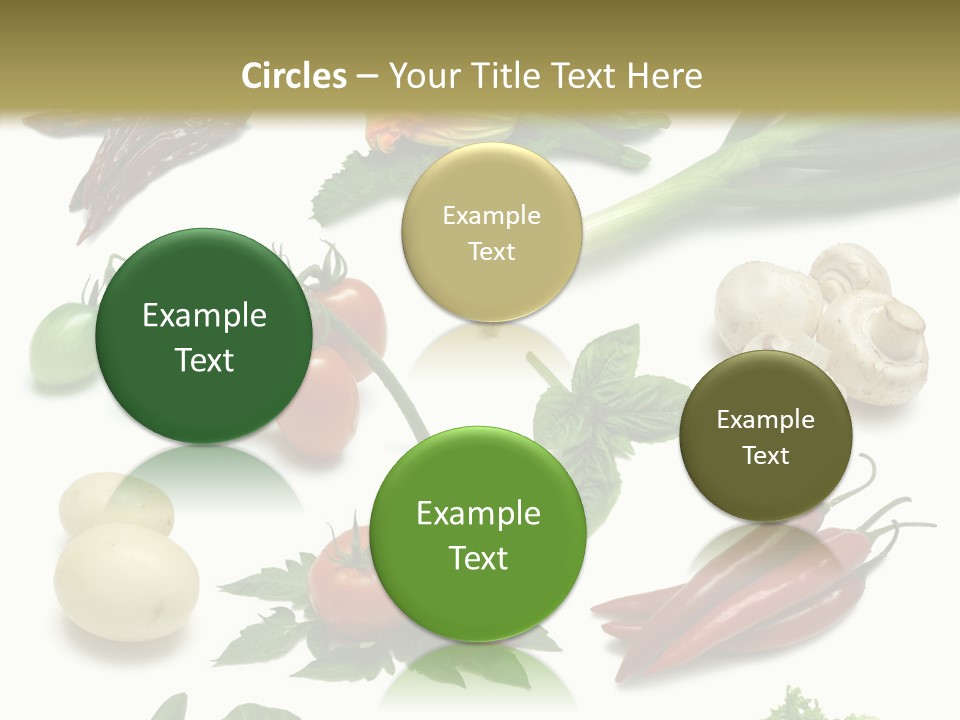 Sprig Work Path Button PowerPoint Template