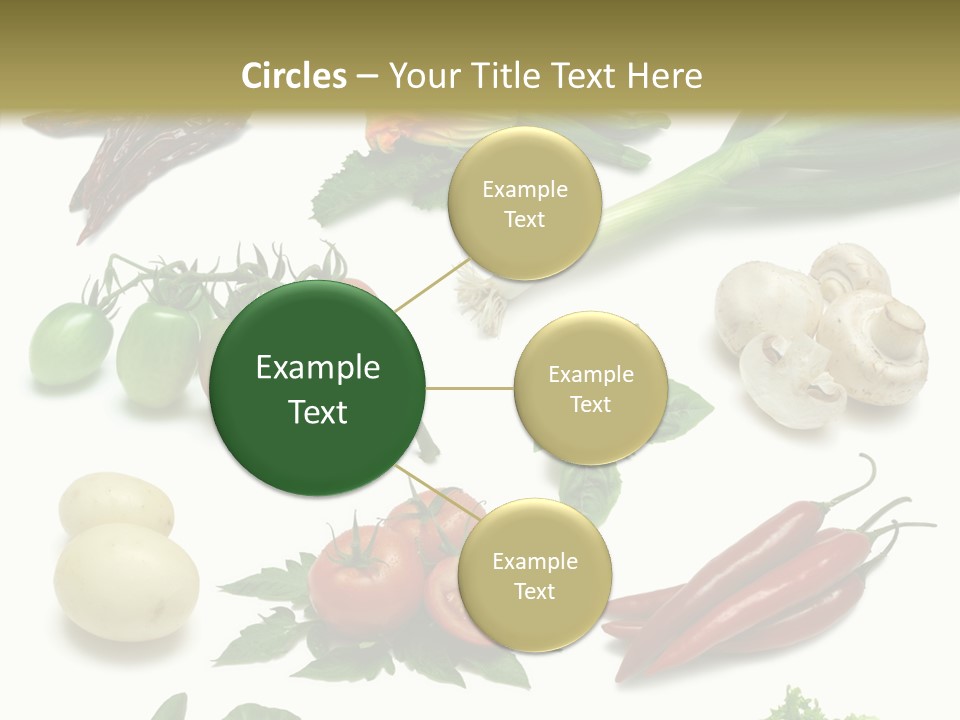 Sprig Work Path Button PowerPoint Template