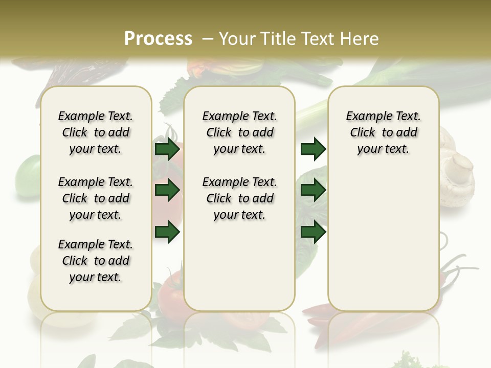Sprig Work Path Button PowerPoint Template