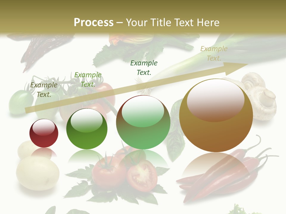 Sprig Work Path Button PowerPoint Template