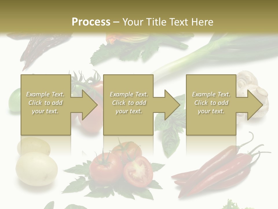 Sprig Work Path Button PowerPoint Template