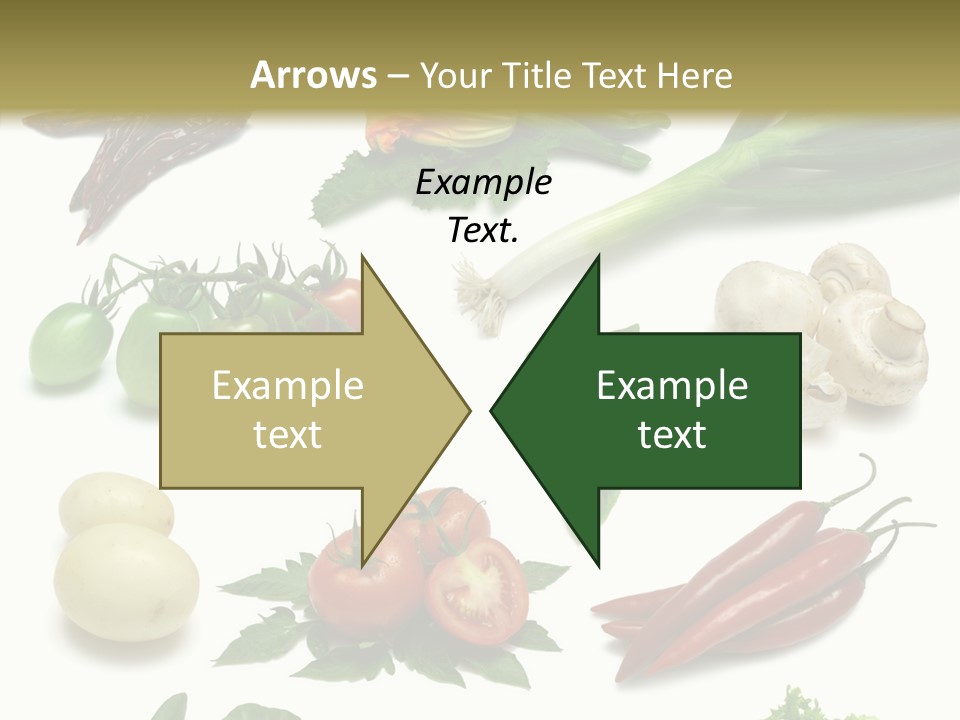 Sprig Work Path Button PowerPoint Template