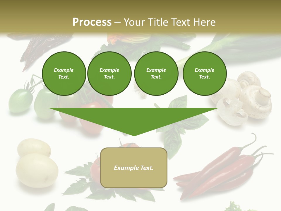 Sprig Work Path Button PowerPoint Template