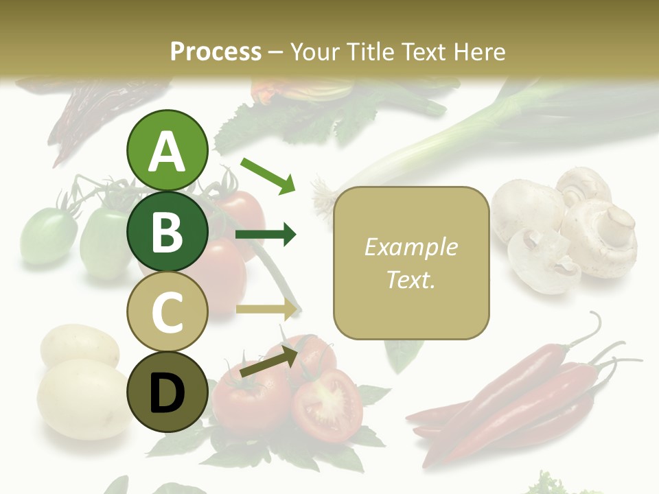 Sprig Work Path Button PowerPoint Template