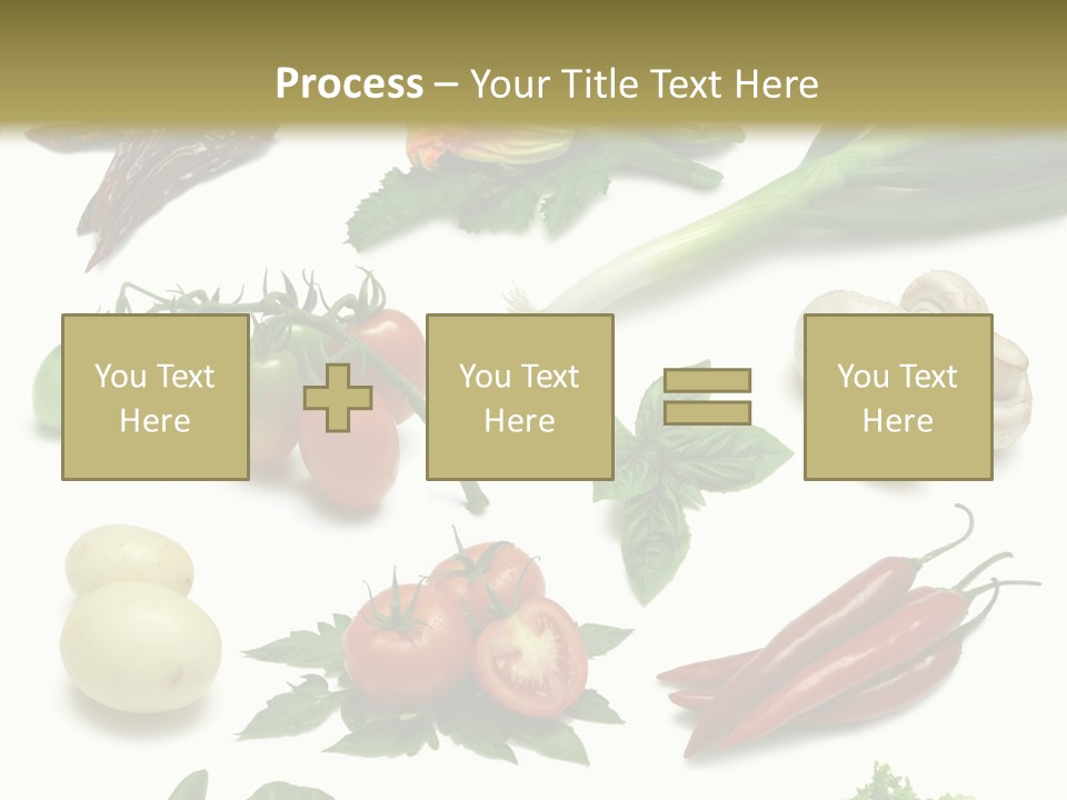 Sprig Work Path Button PowerPoint Template