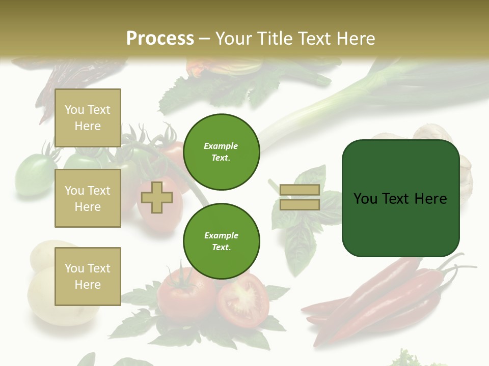 Sprig Work Path Button PowerPoint Template