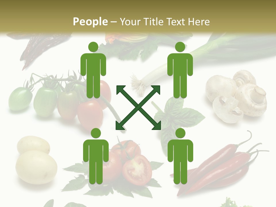 Sprig Work Path Button PowerPoint Template