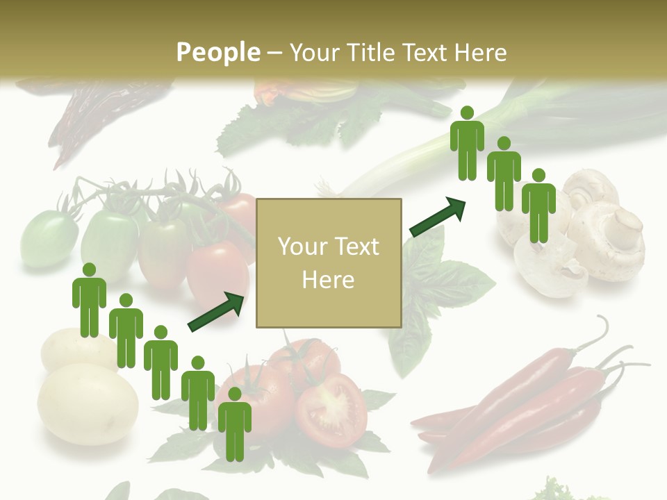 Sprig Work Path Button PowerPoint Template