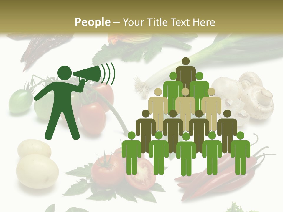 Sprig Work Path Button PowerPoint Template