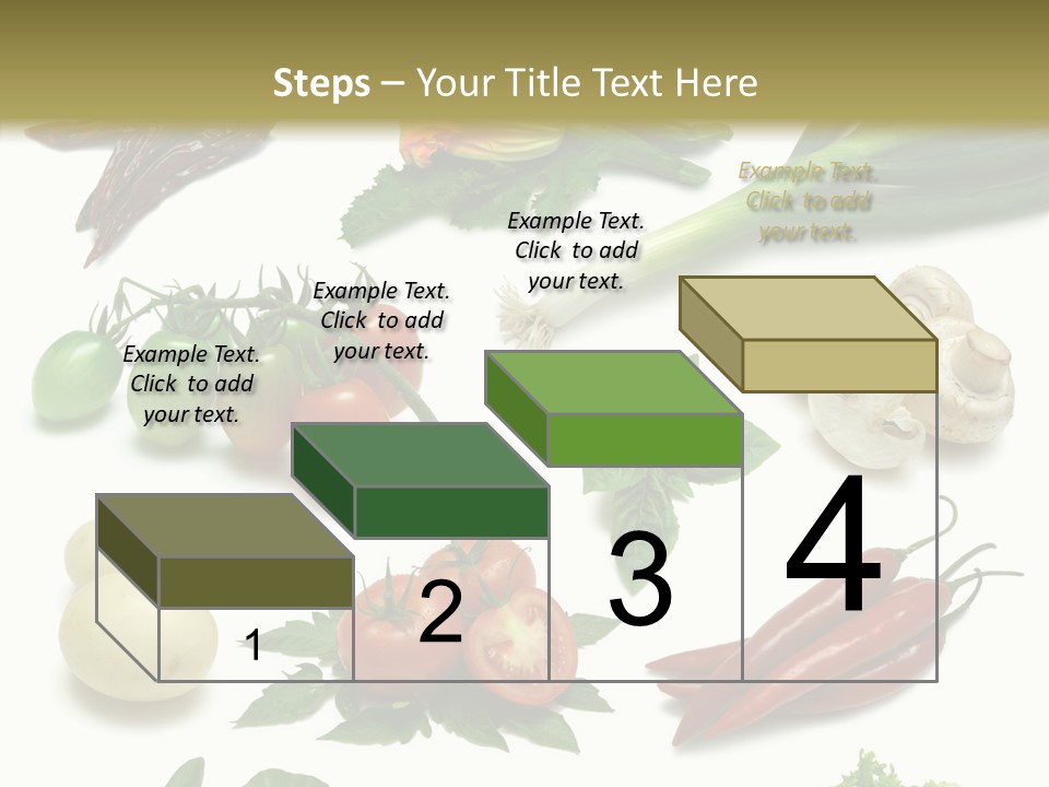 Sprig Work Path Button PowerPoint Template