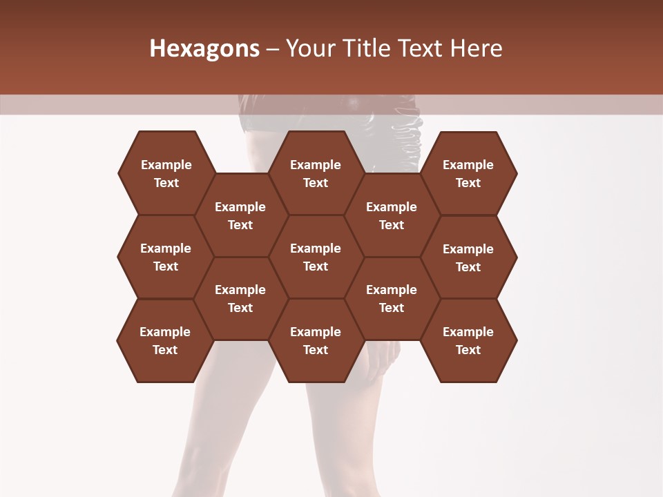 Woman Pretty Figure PowerPoint Template