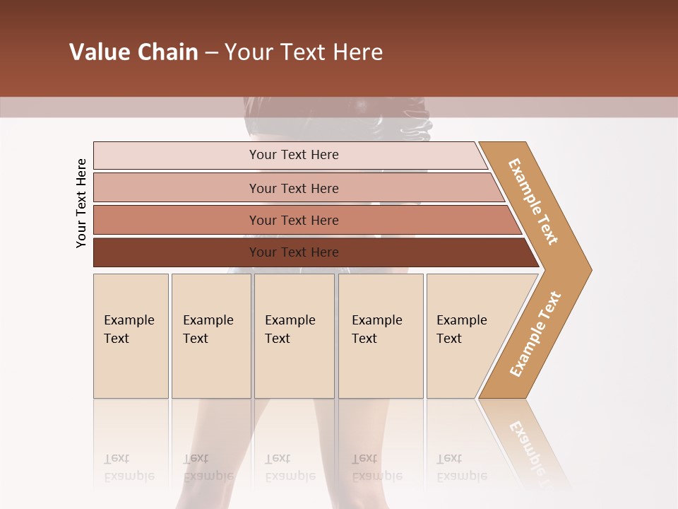 Woman Pretty Figure PowerPoint Template