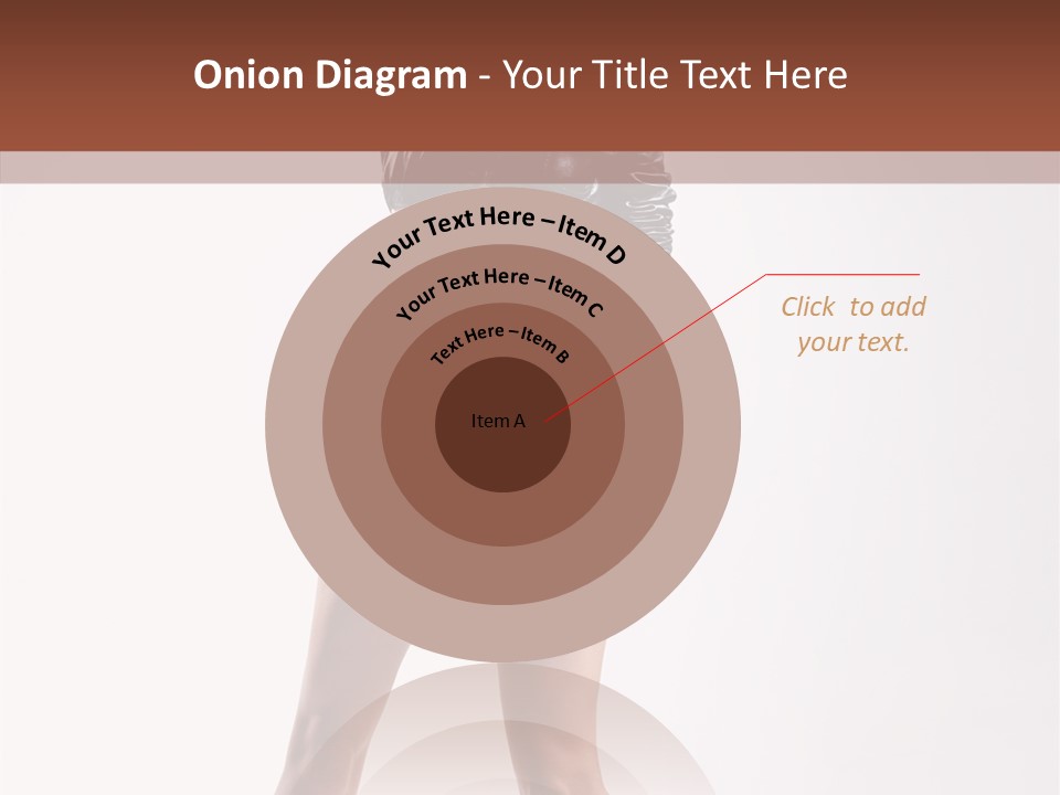 Woman Pretty Figure PowerPoint Template