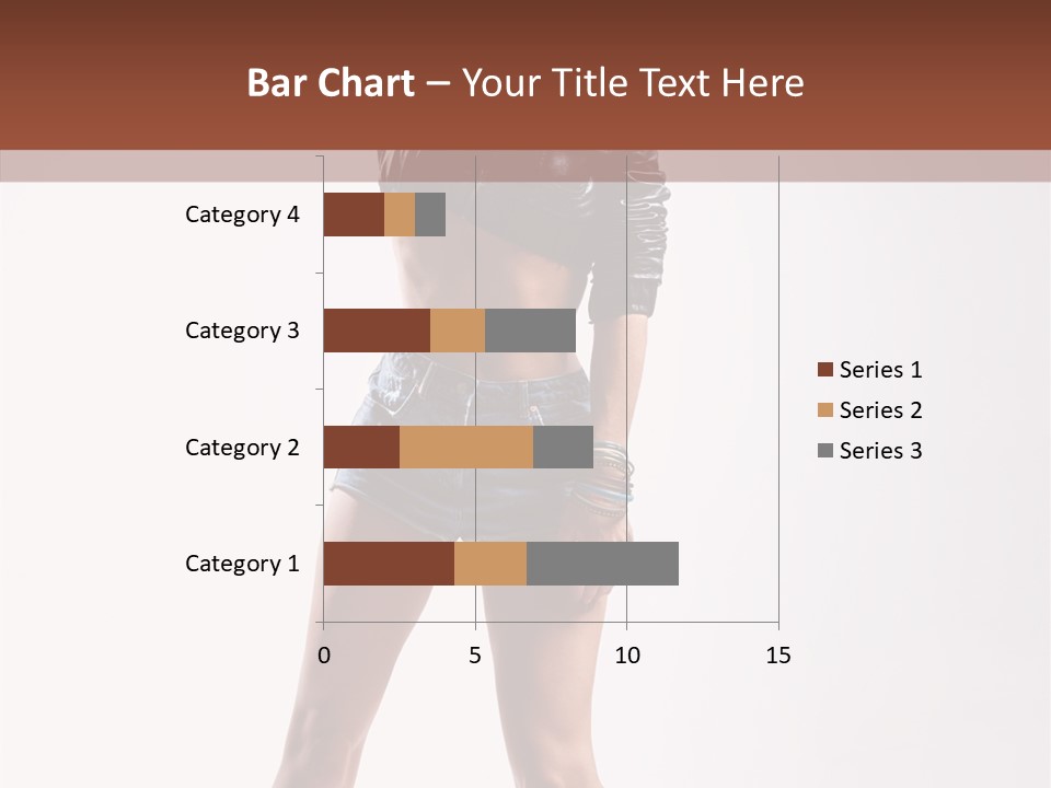 Woman Pretty Figure PowerPoint Template