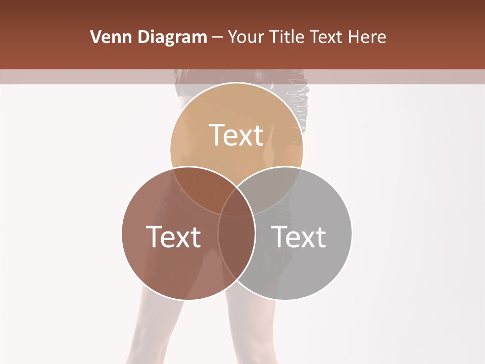 Woman Pretty Figure PowerPoint Template