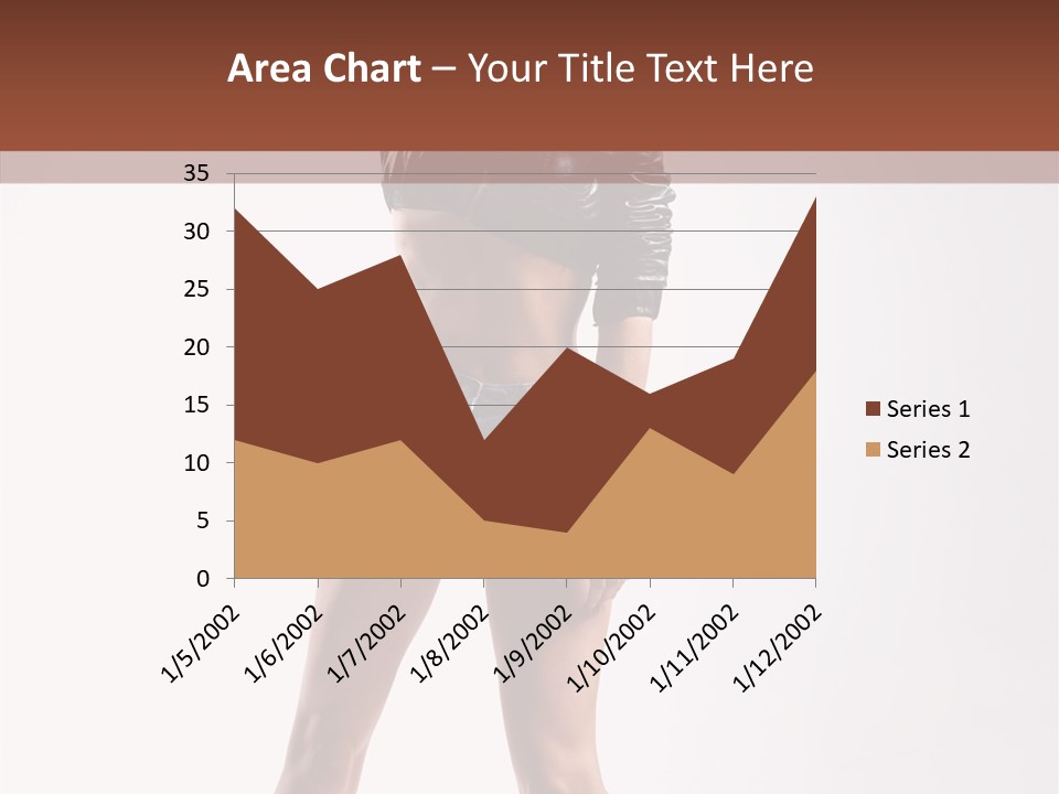 Woman Pretty Figure PowerPoint Template