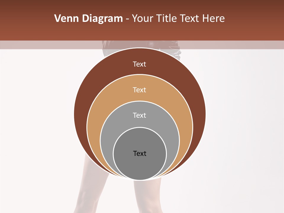 Woman Pretty Figure PowerPoint Template
