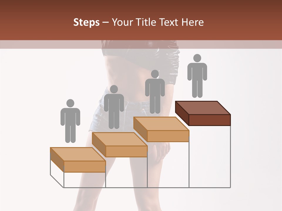 Woman Pretty Figure PowerPoint Template