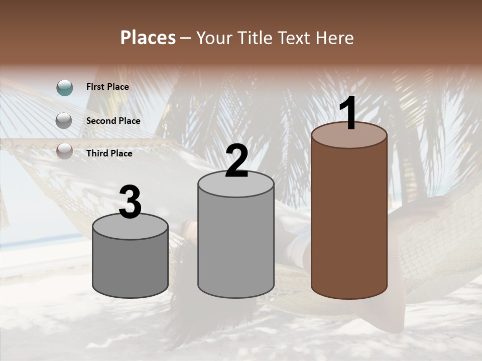 Tan Tropical Sea PowerPoint Template