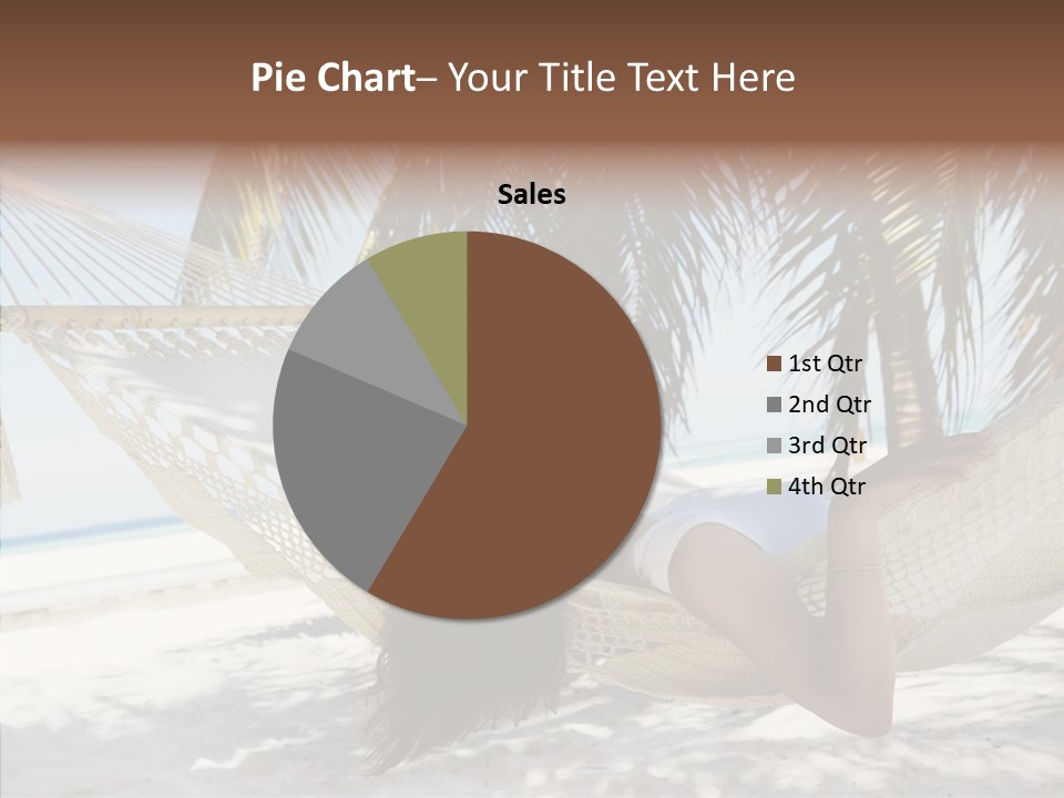 Tan Tropical Sea PowerPoint Template