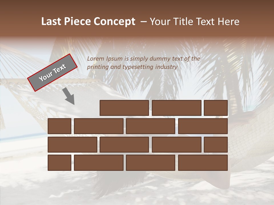 Tan Tropical Sea PowerPoint Template