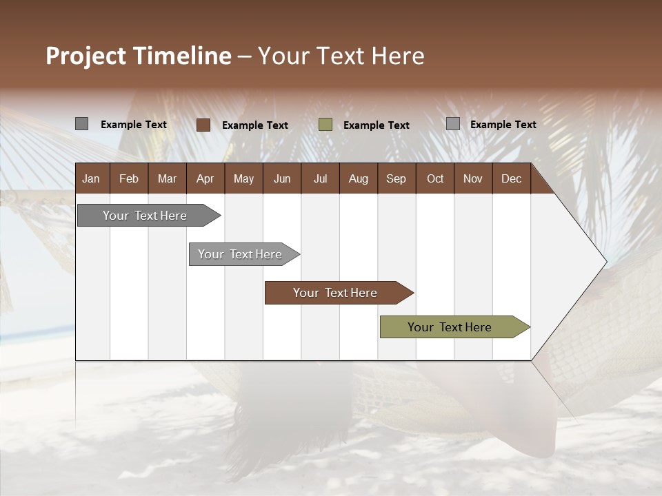 Tan Tropical Sea PowerPoint Template