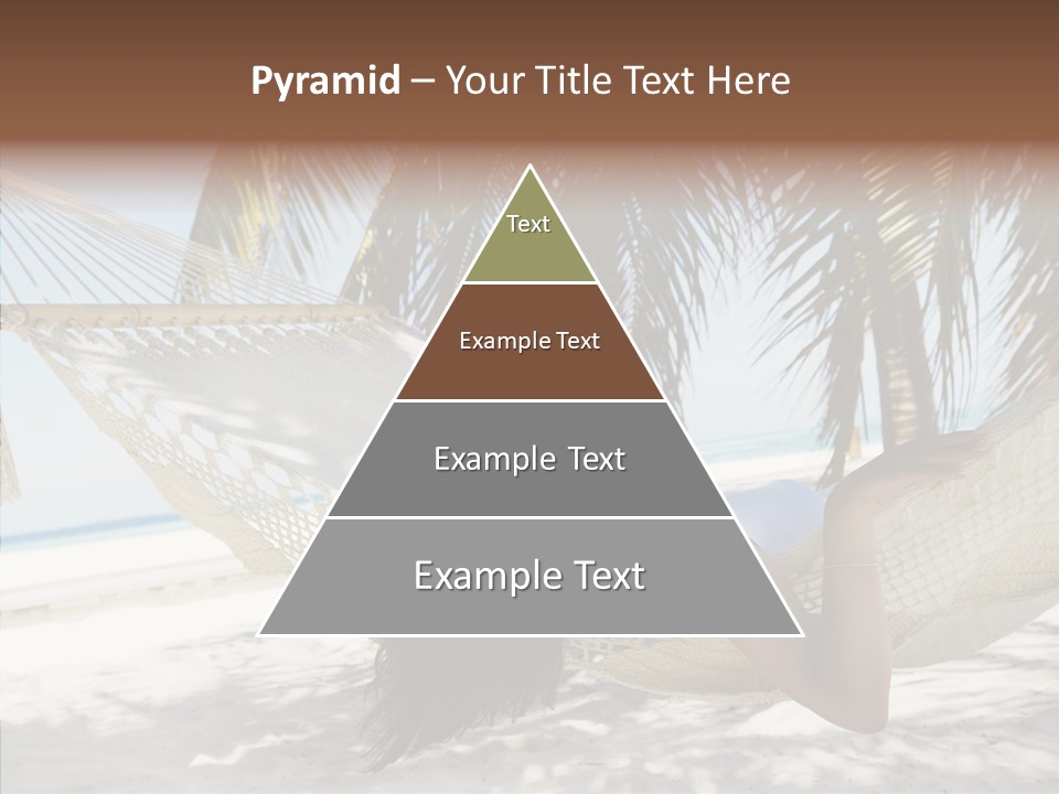 Tan Tropical Sea PowerPoint Template