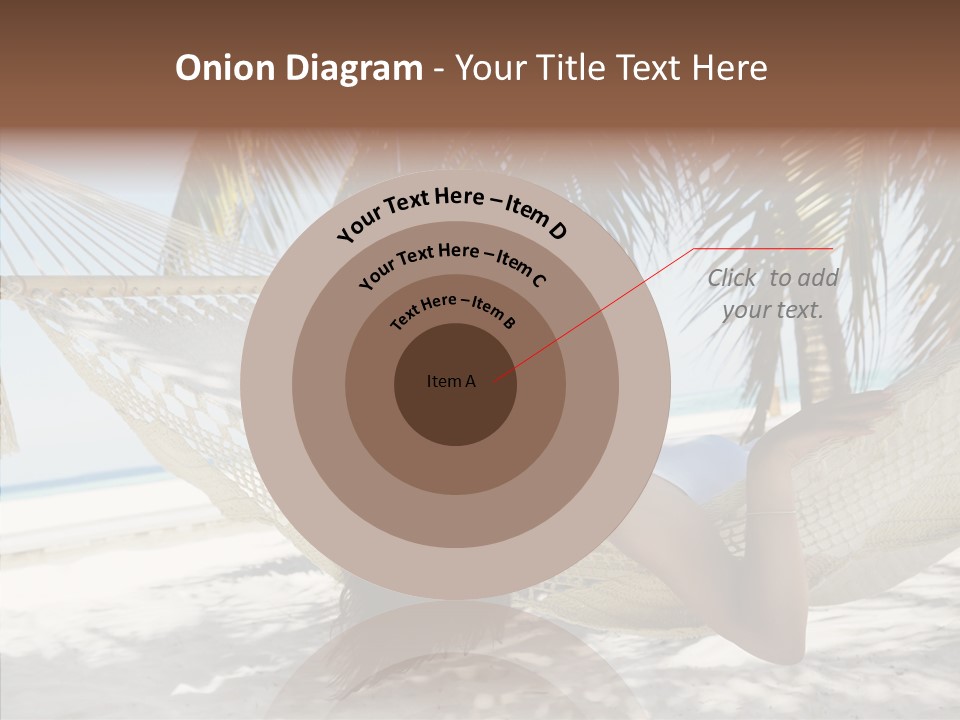 Tan Tropical Sea PowerPoint Template