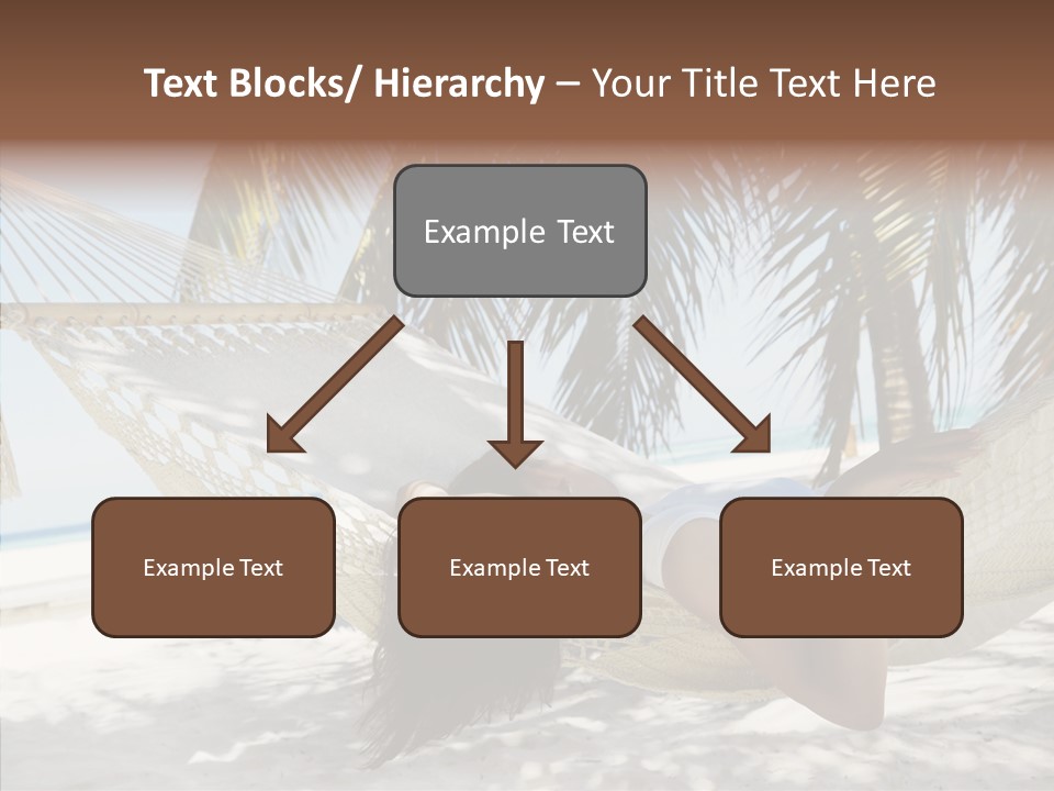 Tan Tropical Sea PowerPoint Template