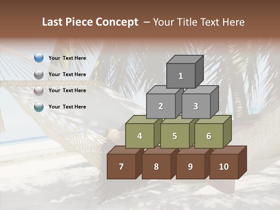 Tan Tropical Sea PowerPoint Template