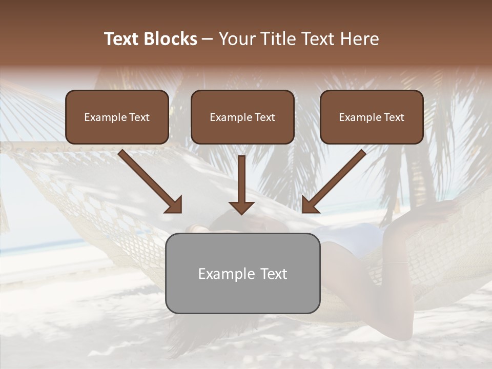 Tan Tropical Sea PowerPoint Template