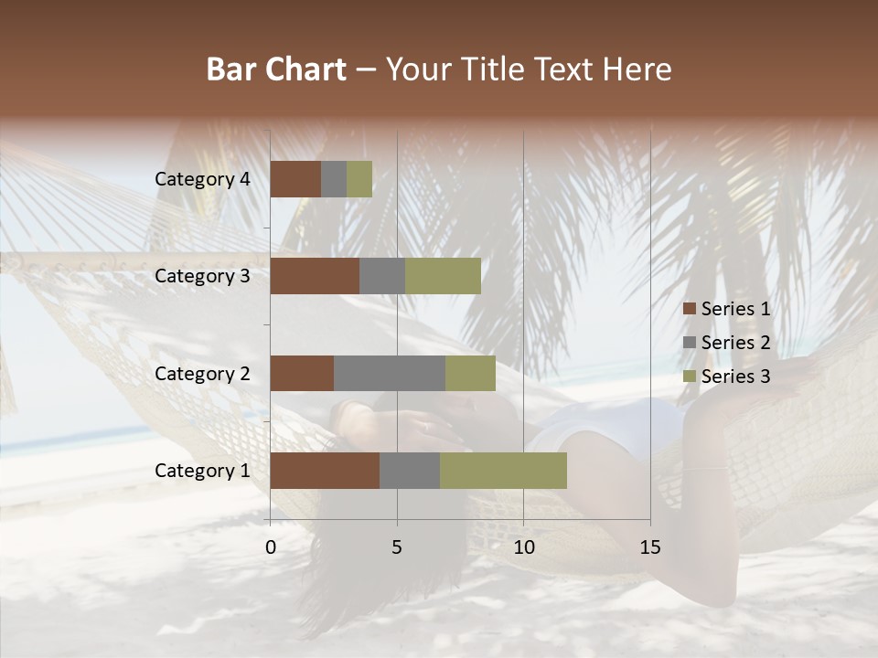 Tan Tropical Sea PowerPoint Template