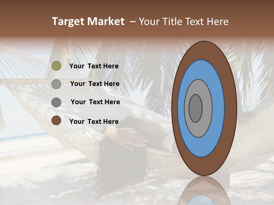 Tan Tropical Sea PowerPoint Template