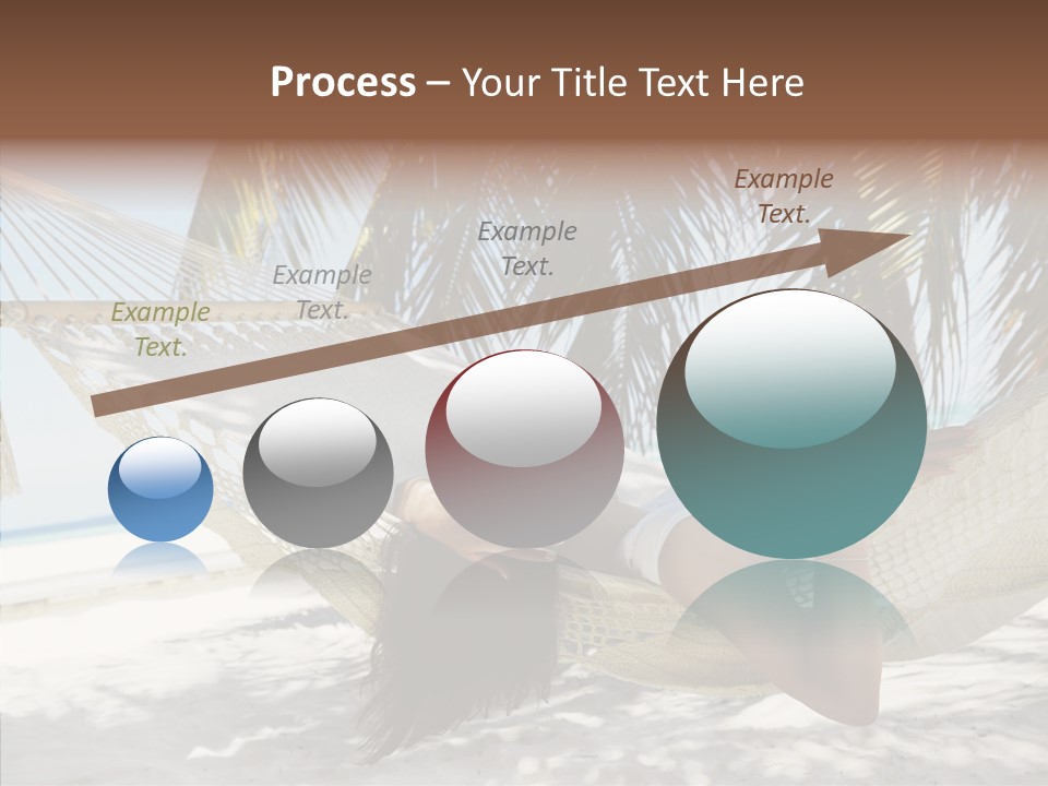 Tan Tropical Sea PowerPoint Template