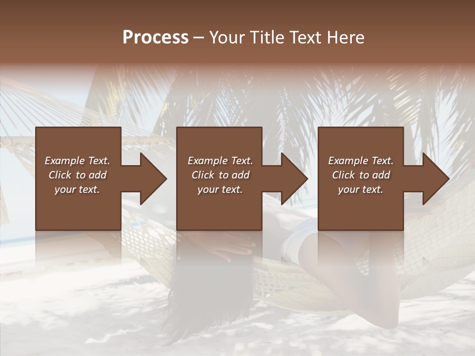 Tan Tropical Sea PowerPoint Template