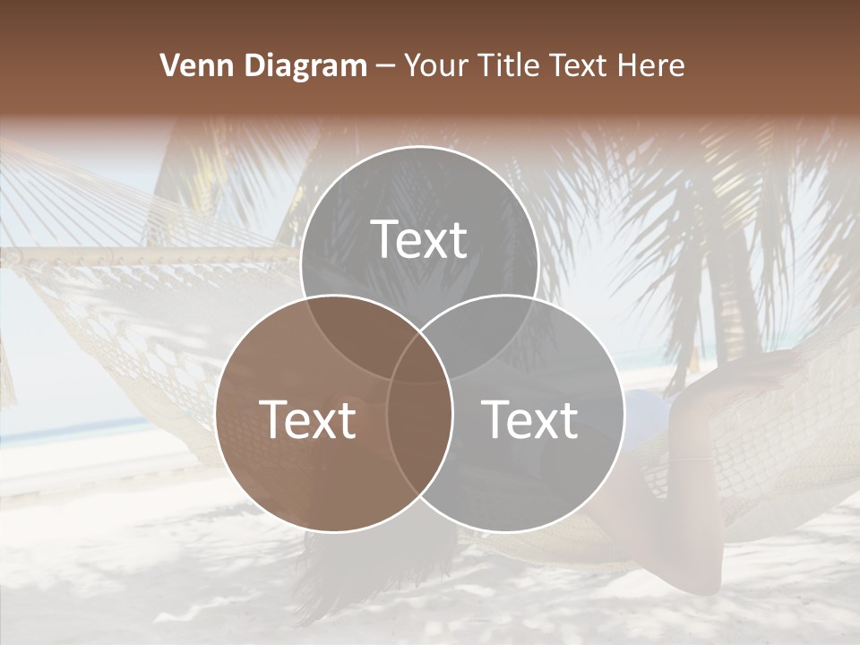 Tan Tropical Sea PowerPoint Template