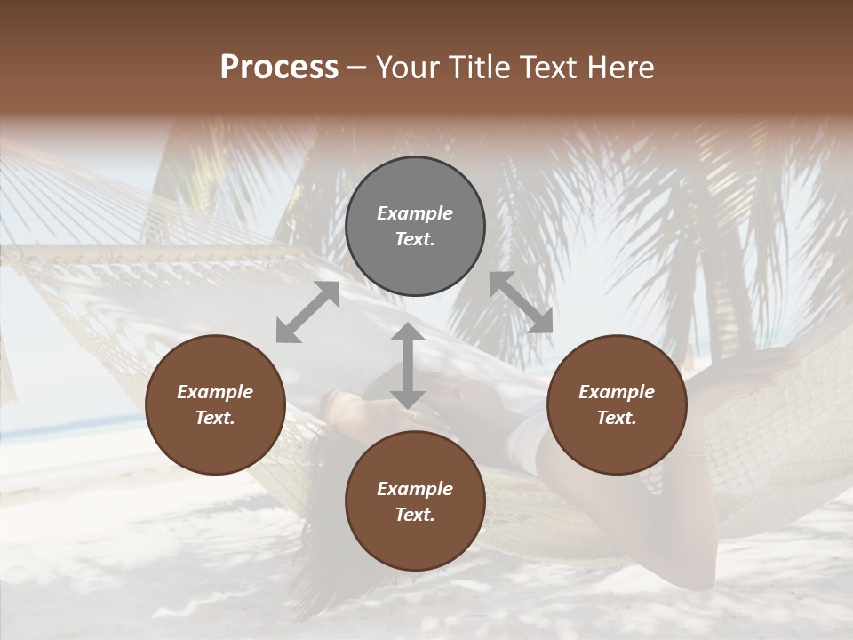 Tan Tropical Sea PowerPoint Template