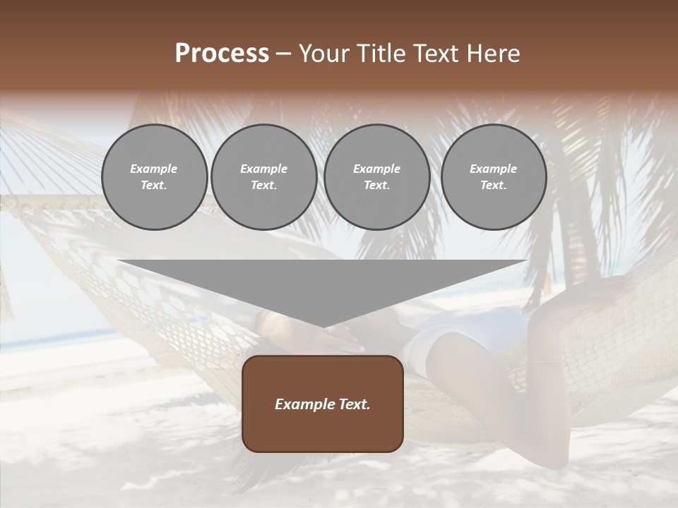 Tan Tropical Sea PowerPoint Template