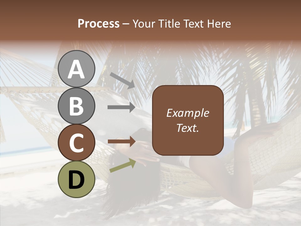 Tan Tropical Sea PowerPoint Template