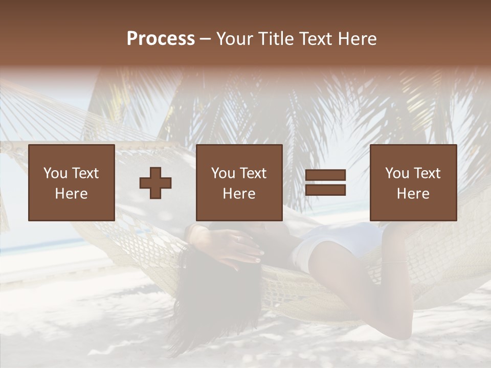 Tan Tropical Sea PowerPoint Template