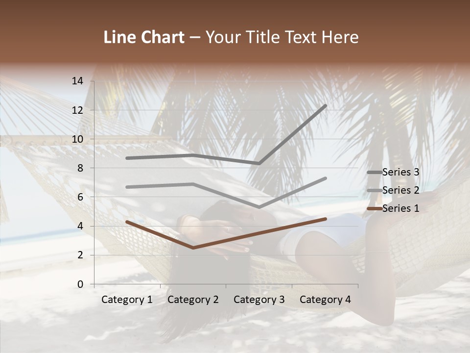 Tan Tropical Sea PowerPoint Template