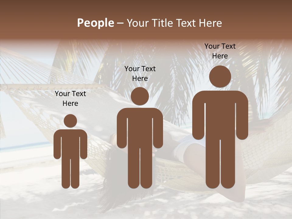 Tan Tropical Sea PowerPoint Template